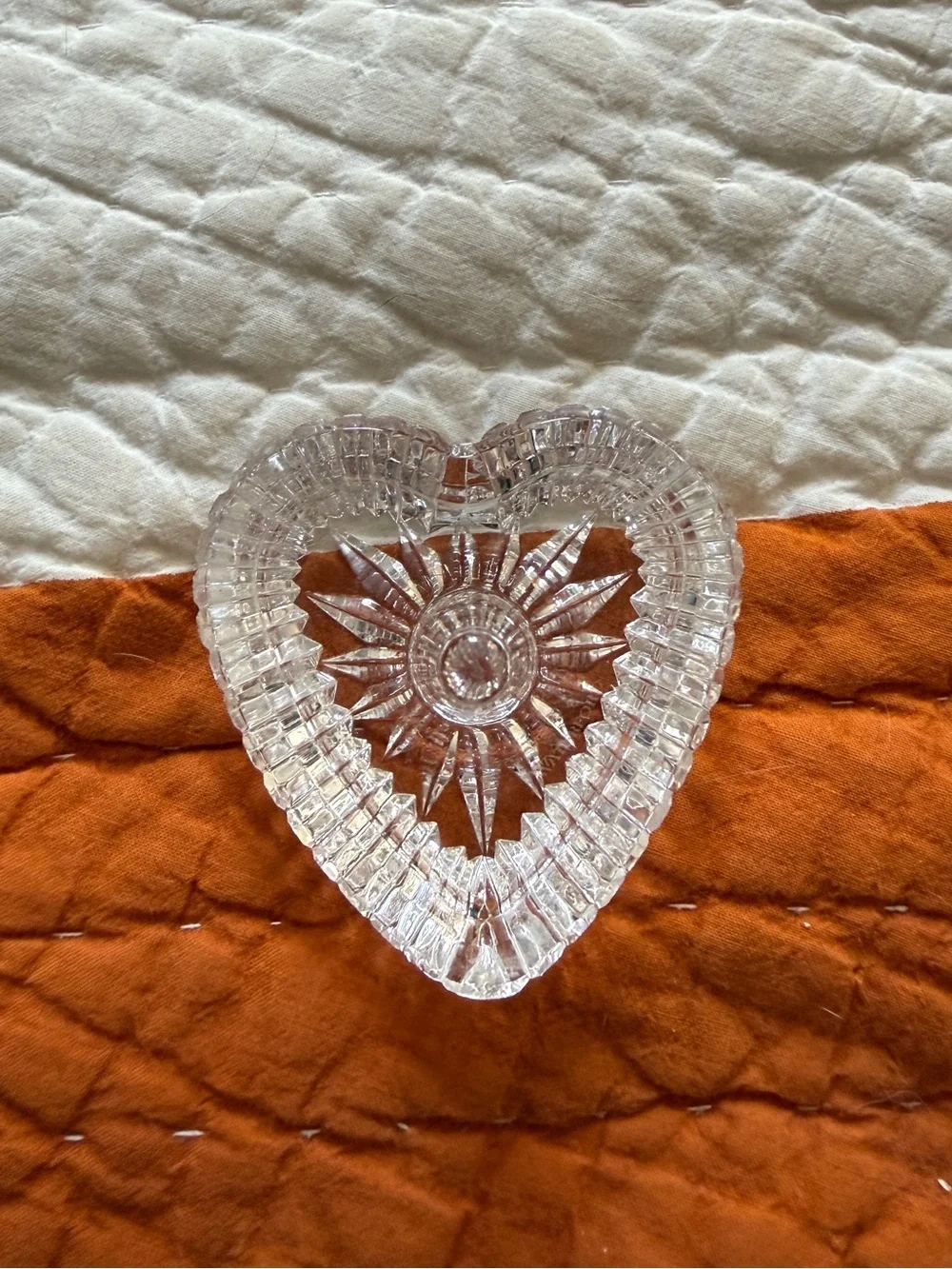 Waterford Crystal faceted design crystal